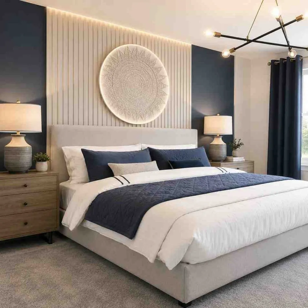 Bedroom interior design by Royal Castle Interio Kolkata